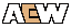 Mini-Logo: AEW logo (letters only)